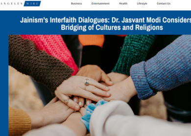 Dr. Jasvant Modi Considers the Bridging of Cultures and Religions