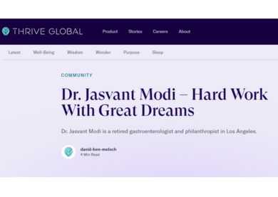 Dr. Jasvant Modi Hard Work With Great Dreams